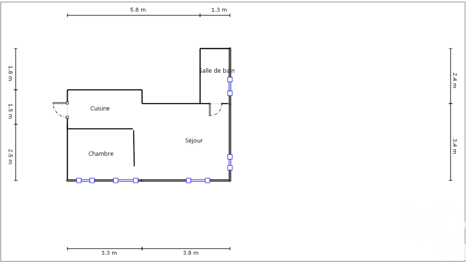 Vente appartement à Les Adrets — 8