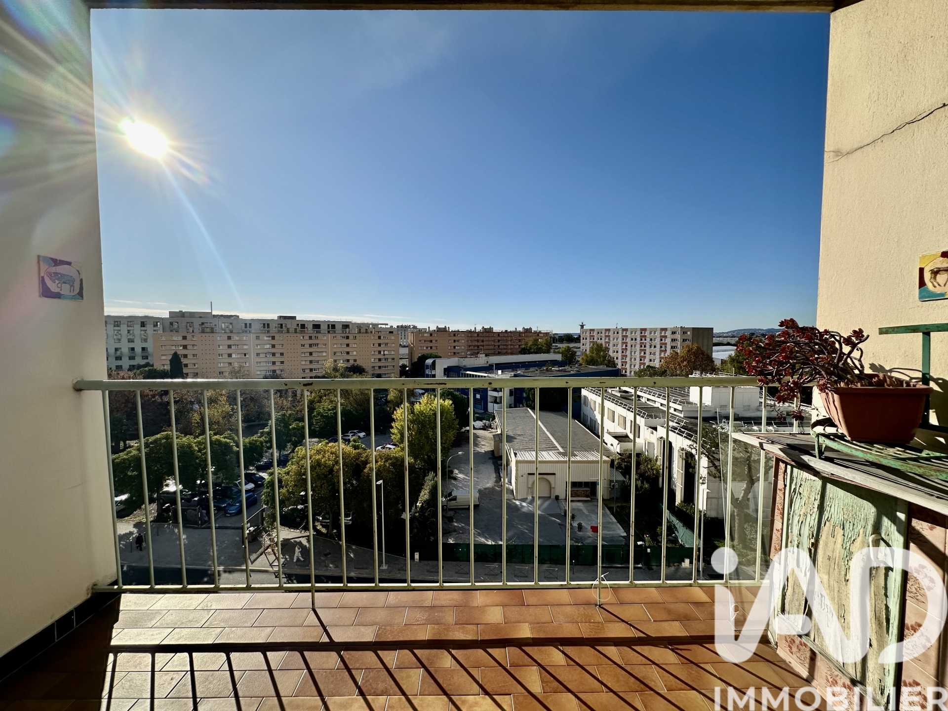 Vente appartement à Nice (06200) : appartement 3 pièces 58 m² — 2