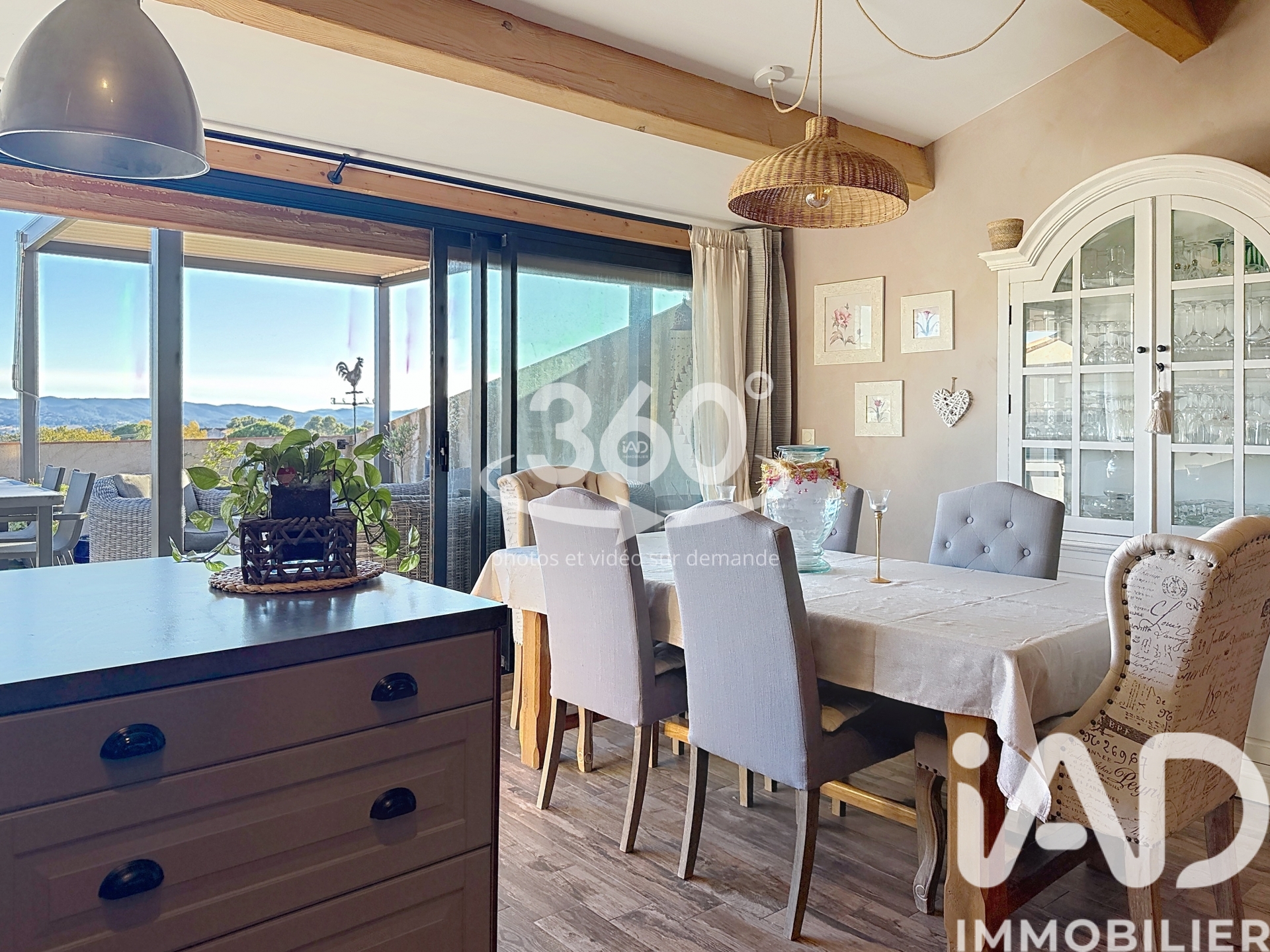Vente maison à Puget-Ville (83390) : maison de ville 8 pièces 177 m² - 2099591 — 4