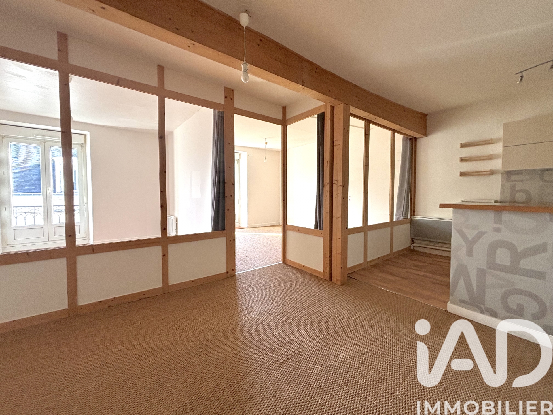 Vente appartement à Nantes (44000) : appartement 3 pièces 58 m² — 2