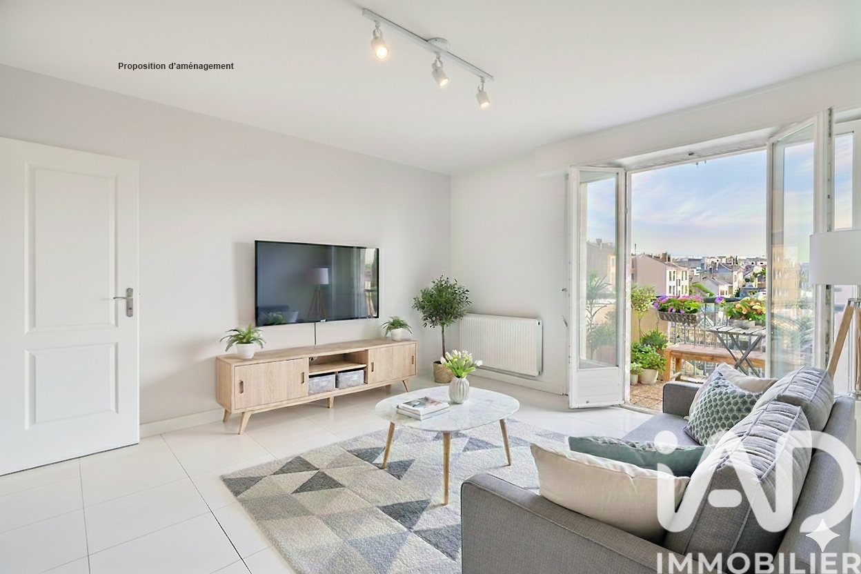 Vente appartement à Lyon (69003) : appartement 2 pièces 56 m² — 2