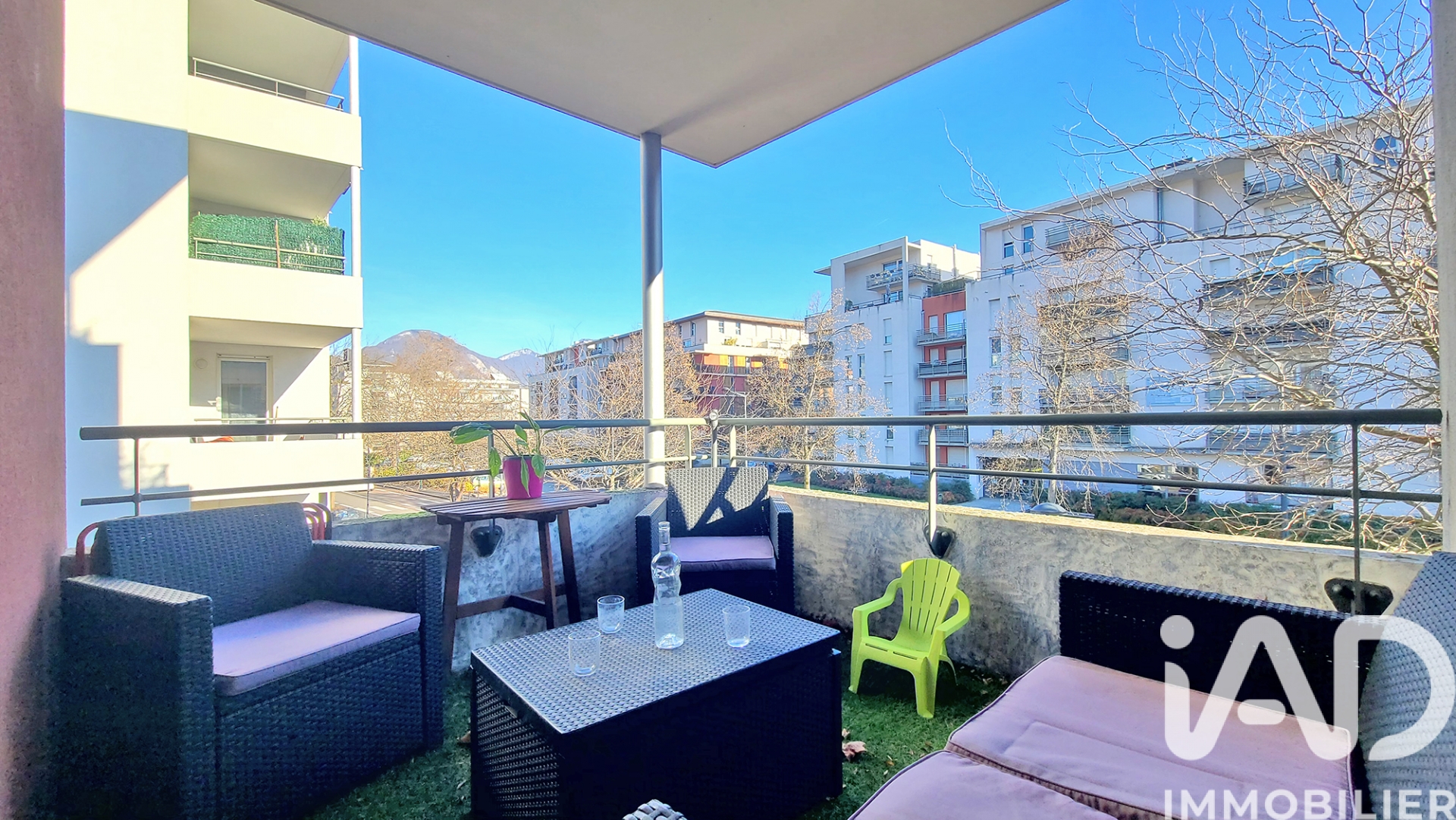 Vente appartement à Grenoble (38100) : appartement 3 pièces 65 m² — 2