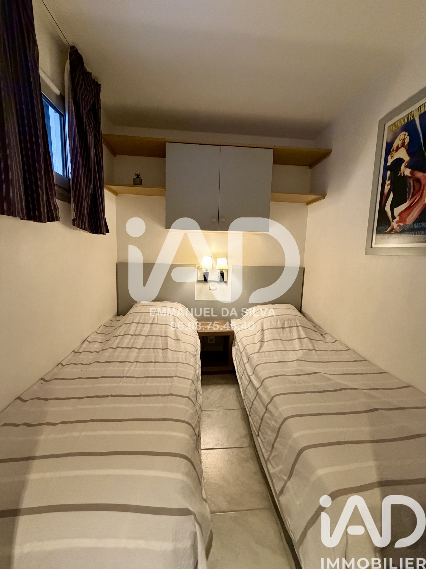 Vente appartement à Cannes (06150) : appartement 2 pièces 26 m² — 5