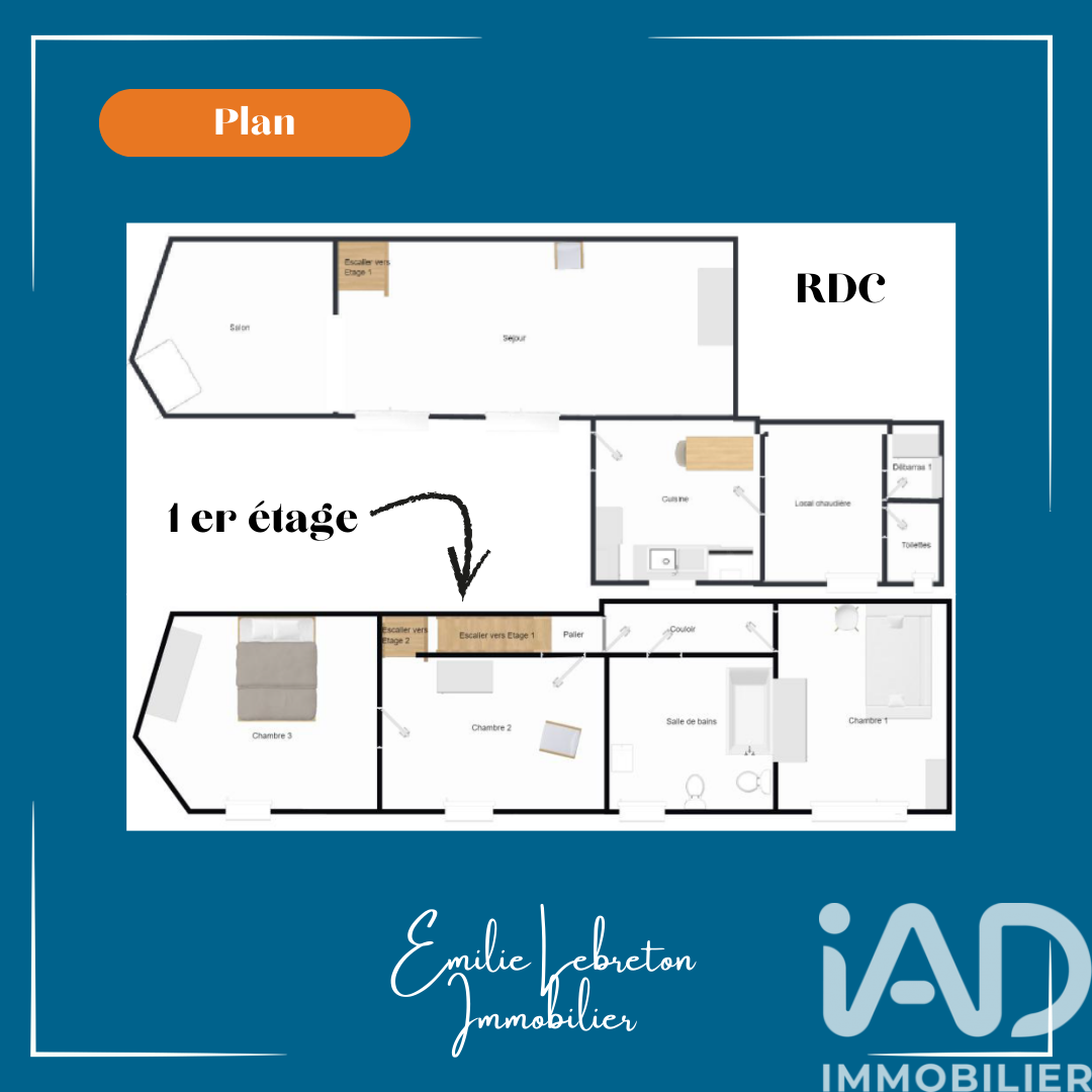 Vente maison à Fleury-sur-Andelle (27380) : maison 5 pièces 106 m² - 2103304 — 17