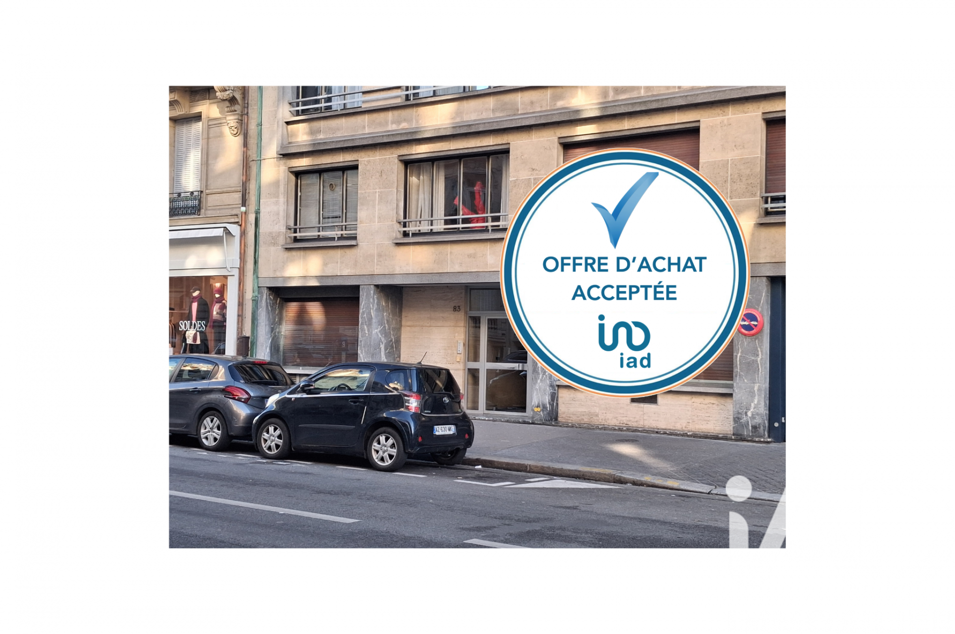 Vente appartement à Paris (75017) : studio 1 pièce 9 m² — 2