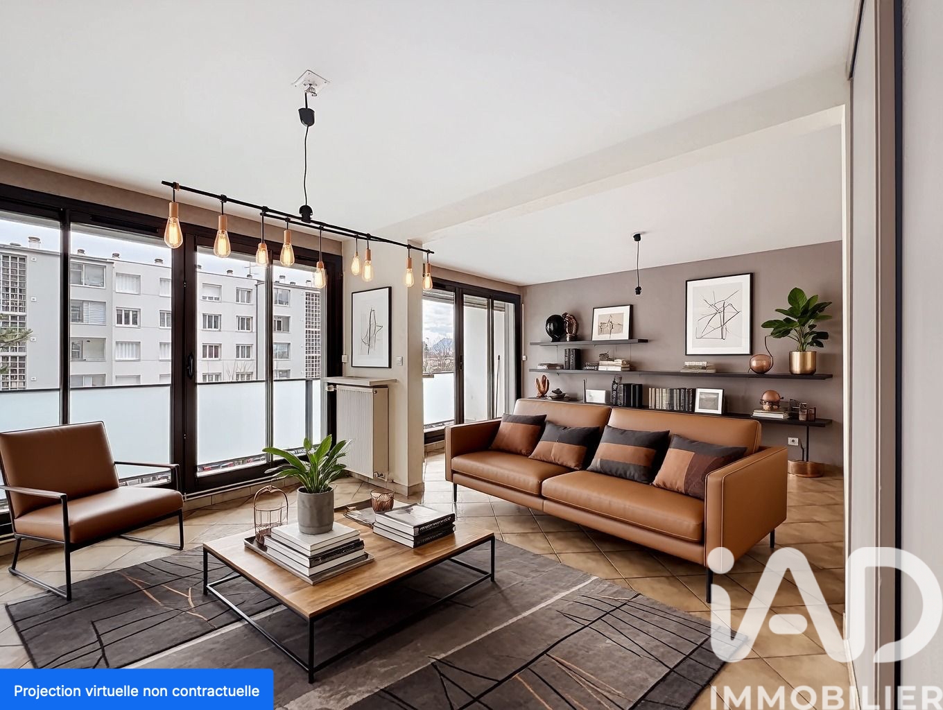 Vente appartement à Échirolles (38130) : appartement 5 pièces 88 m² - 2099637 — 7