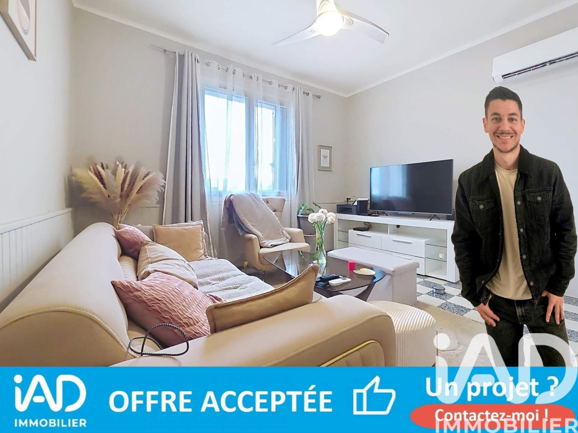 Vente appartement à Marseille (13014) : appartement 2 pièces 49 m² — 2