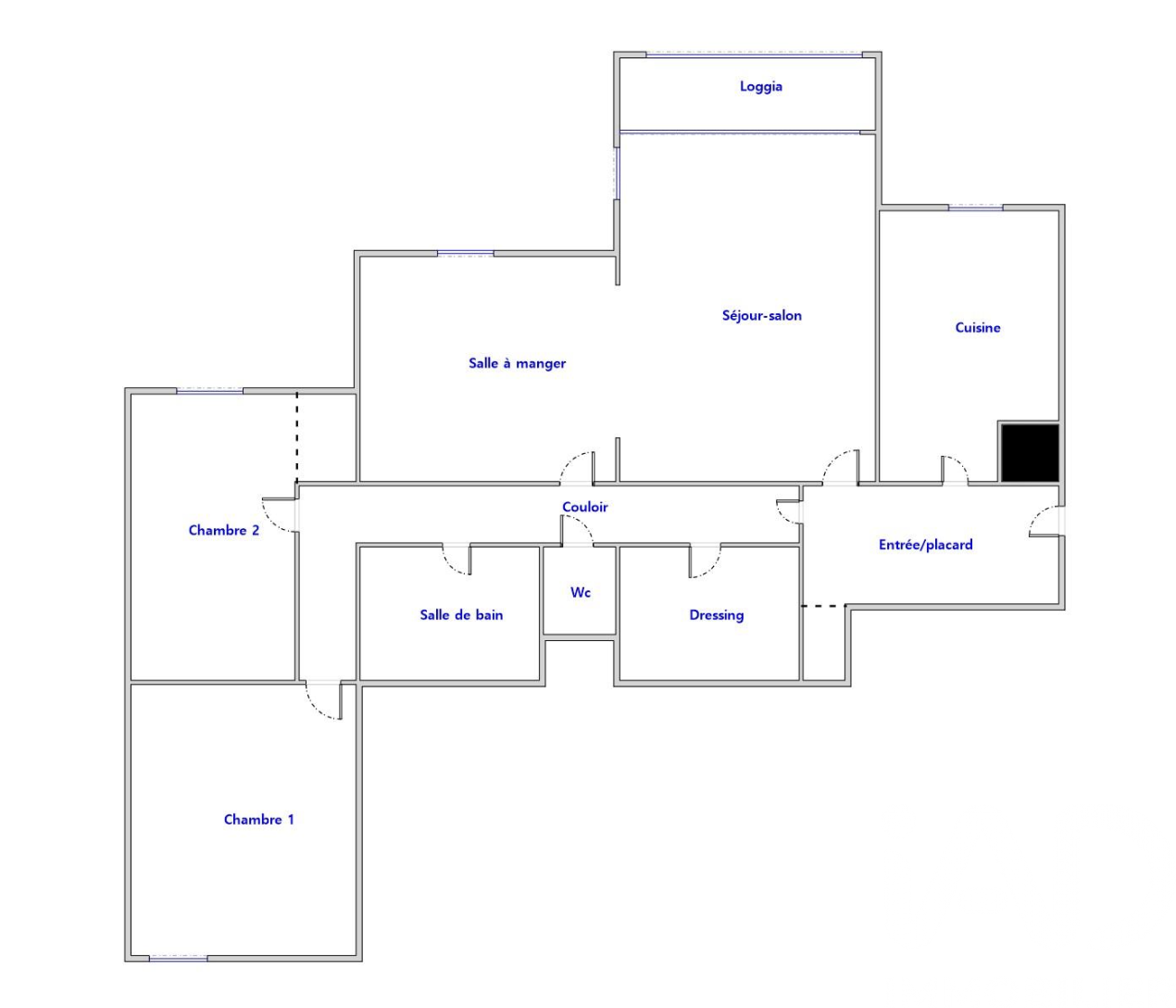 Vente appartement à Compiègne (60200) : appartement 4 pièces 79 m² — 17
