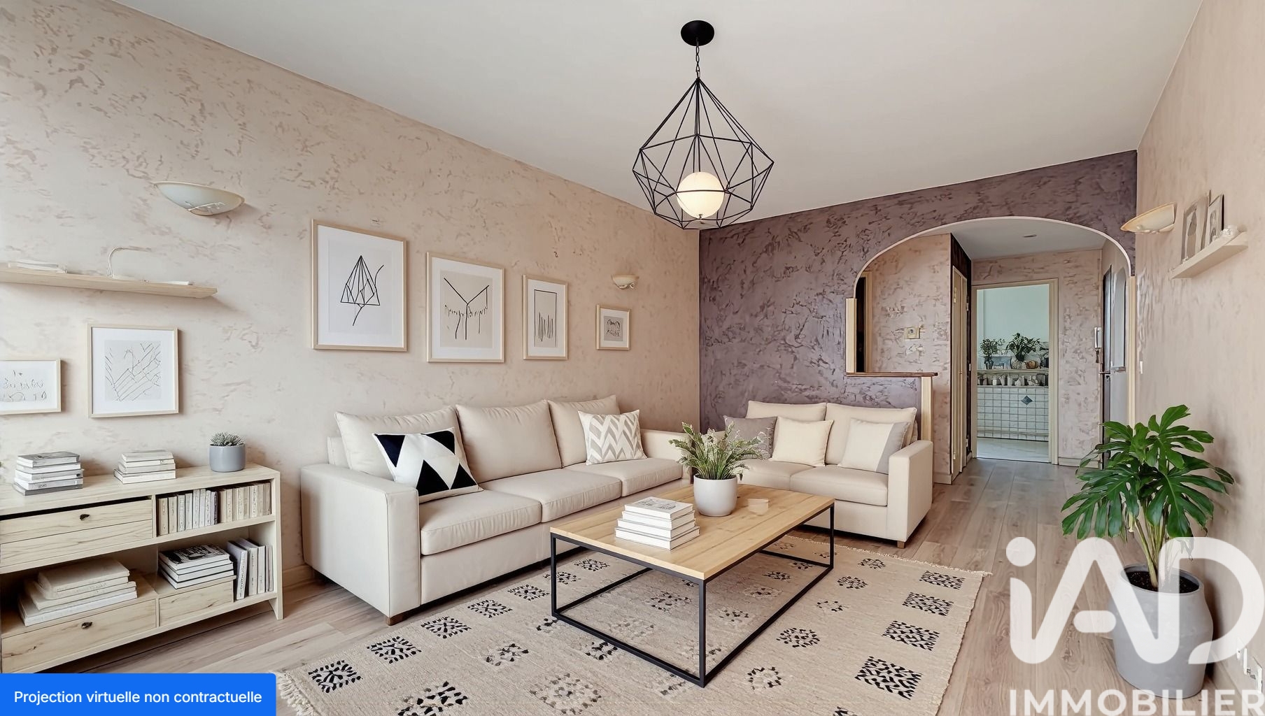Vente appartement à Pau (64000) : appartement 3 pièces 67 m² — 2
