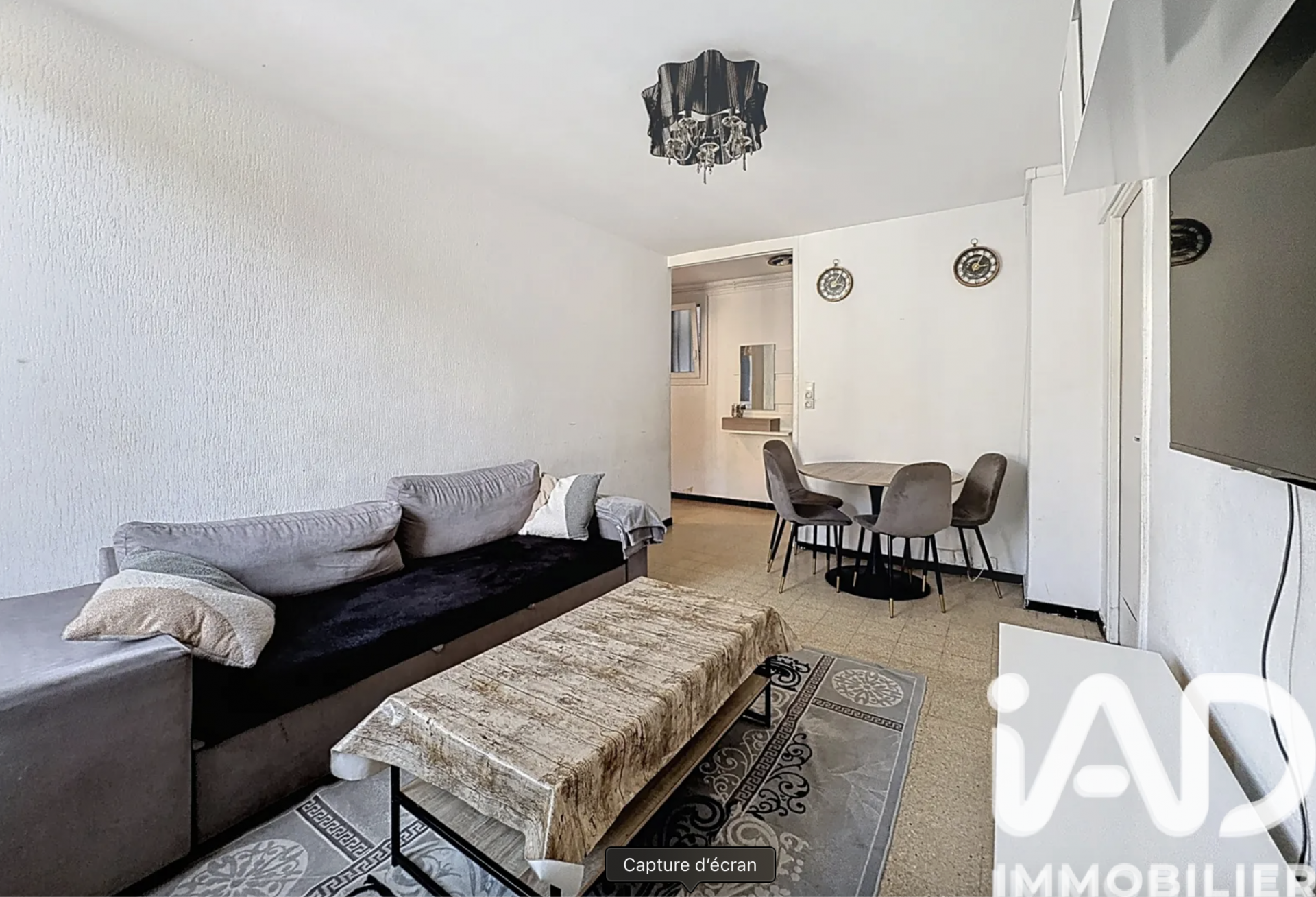 Vente appartement à Marseille (13014) : appartement 3 pièces 57 m² — 2