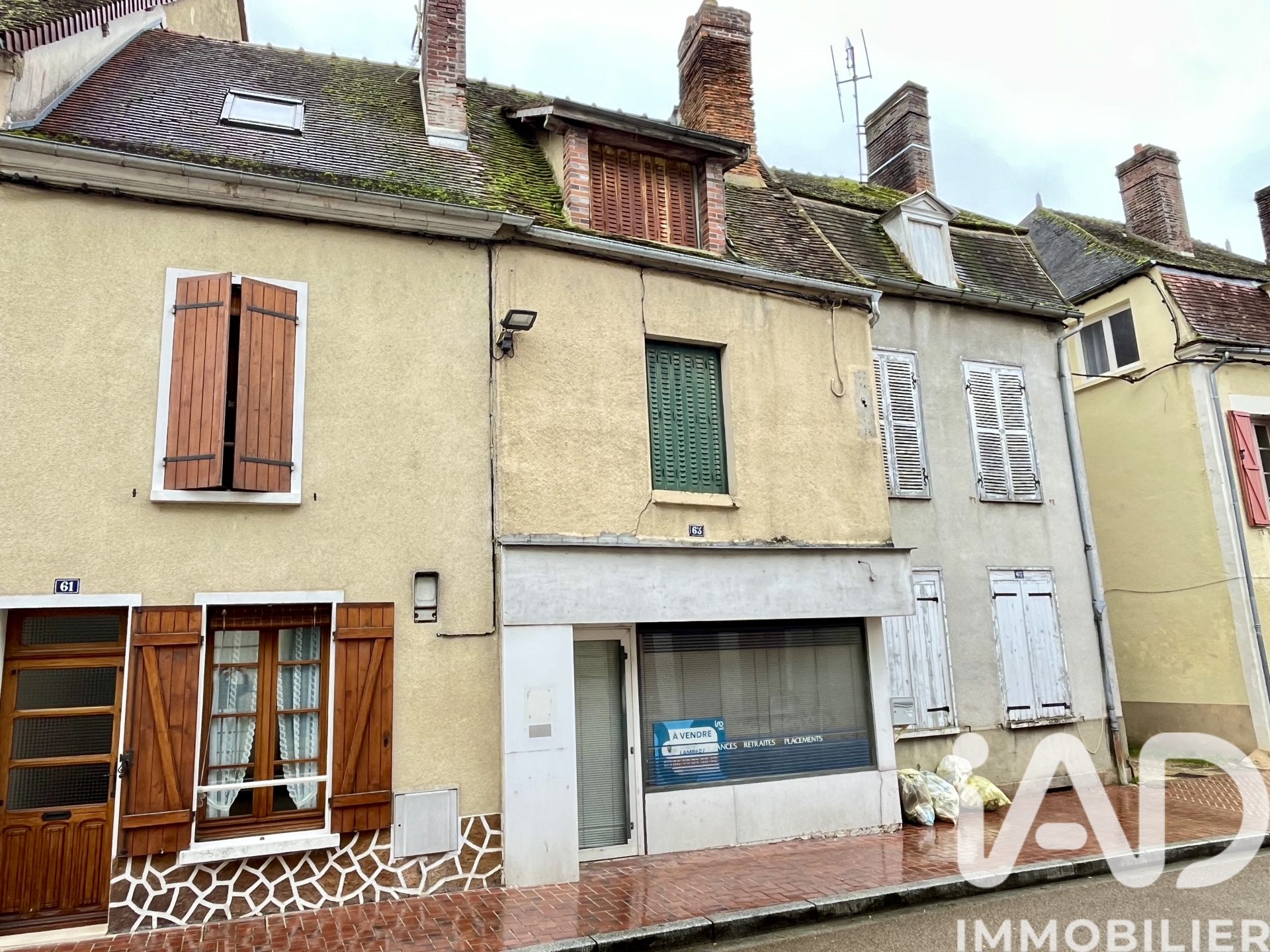 Vente Maison de ville 3 pièces