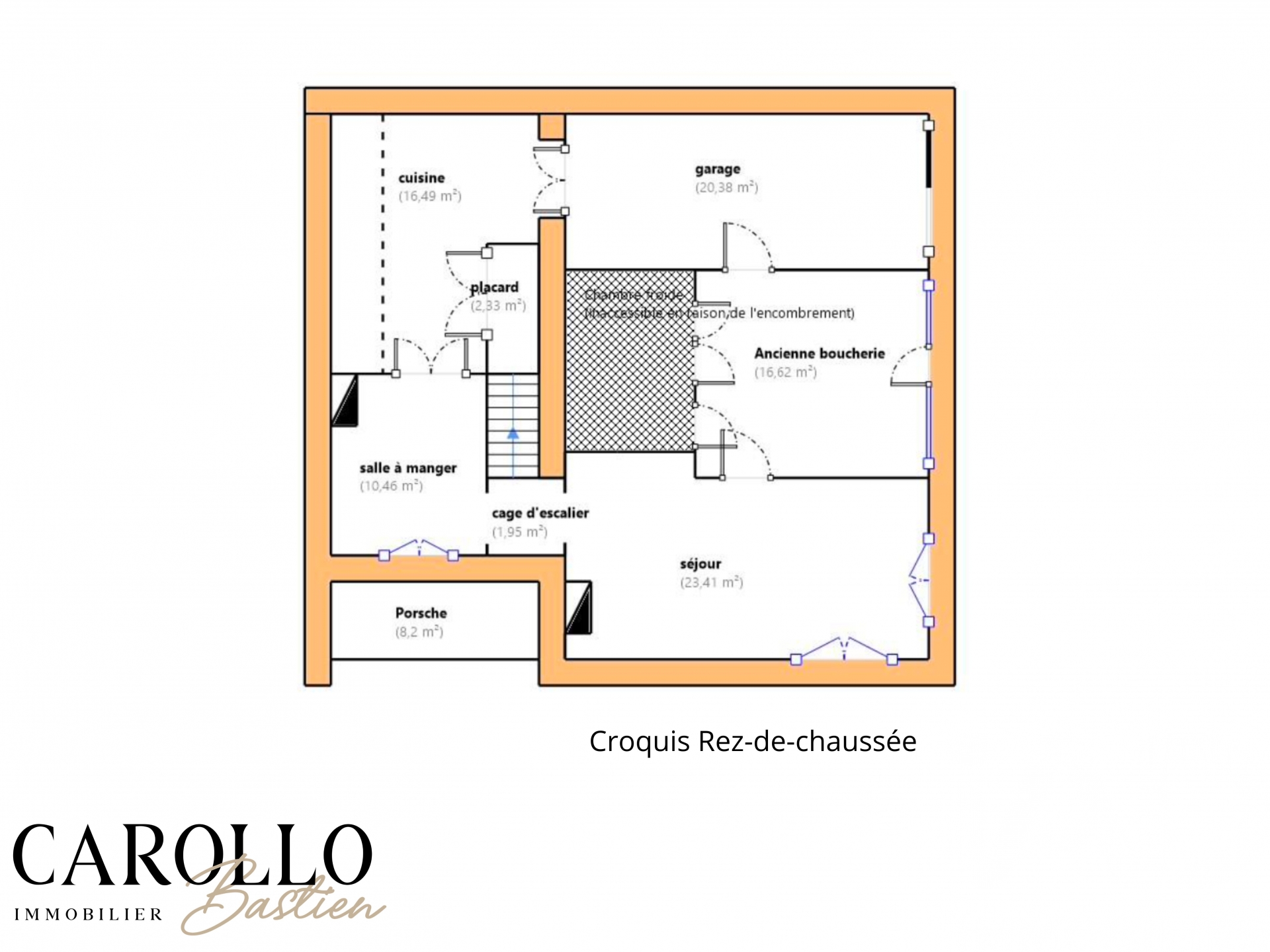Vente maison à Marseillette (11800) : maison de village 6 pièces 119 m² — 24
