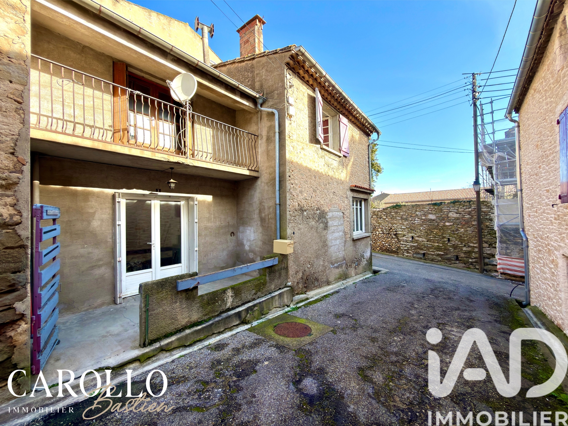 Vente maison à Marseillette (11800) : maison de village 6 pièces 119 m² — 2