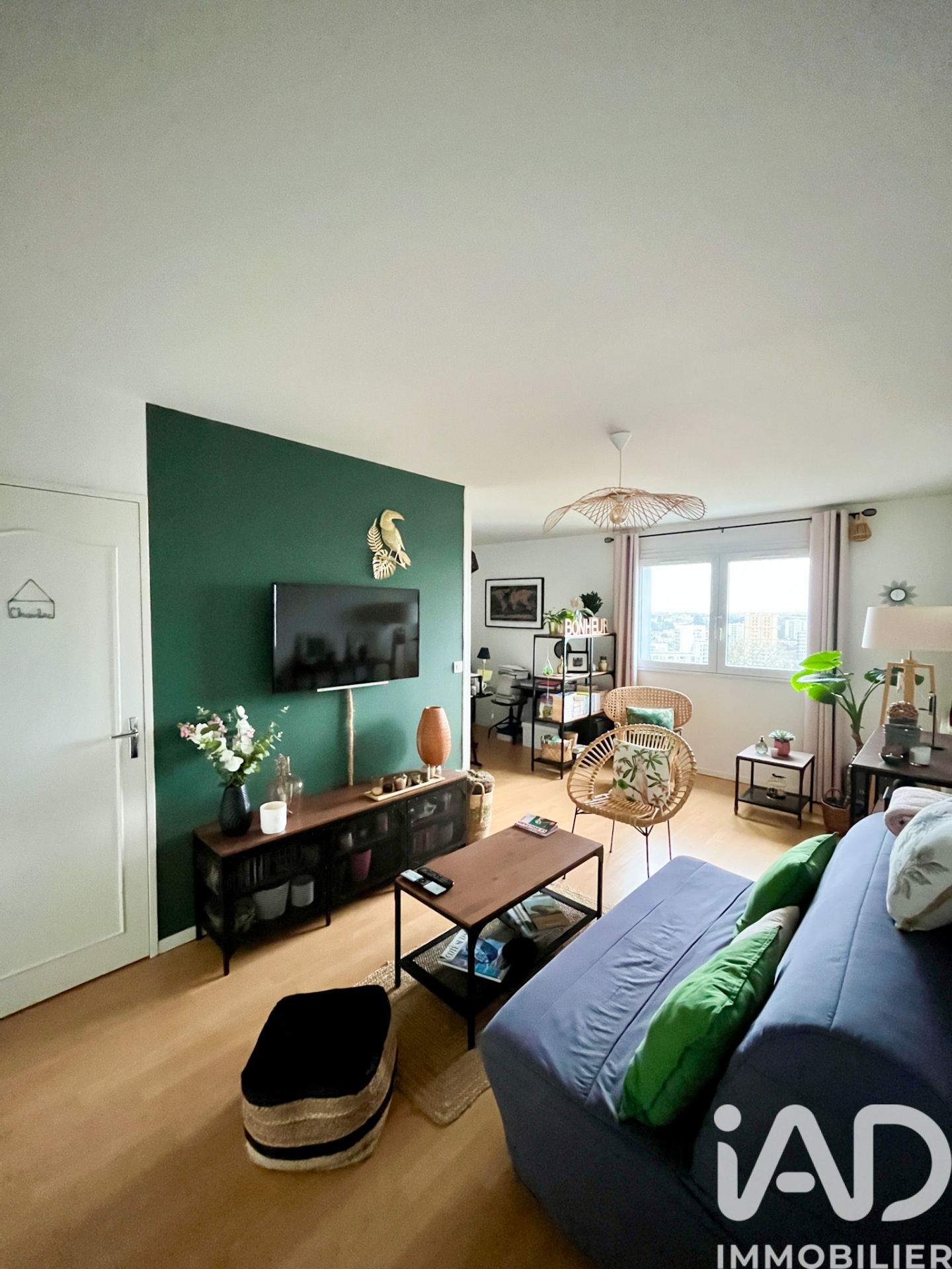 Vente appartement à Nantes (44200) : appartement 2 pièces 56 m² — 2