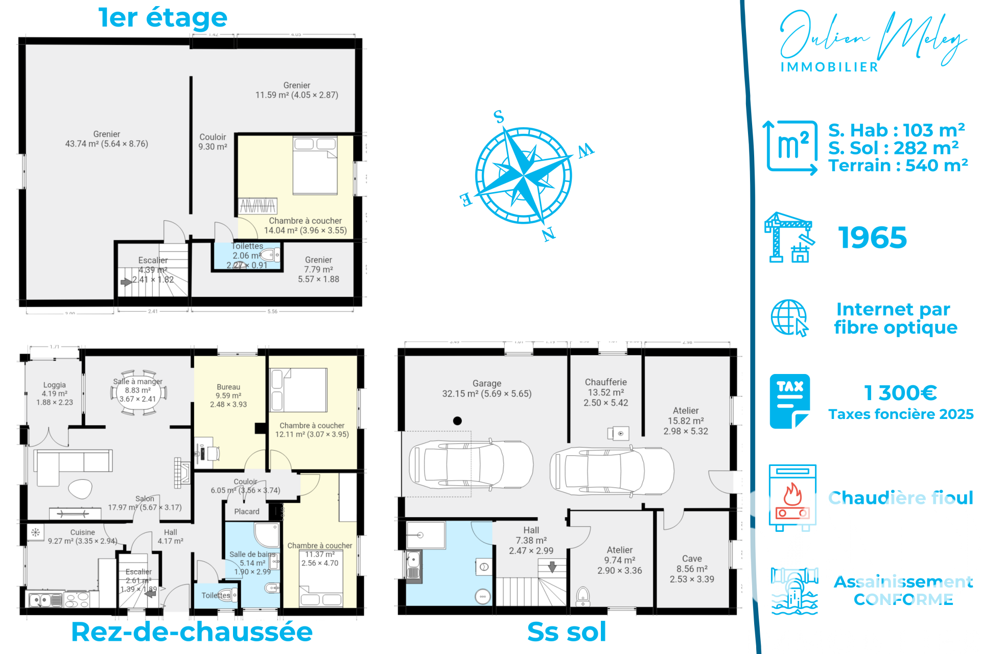 Vente maison à Montbéliard (25200) : maison 5 pièces 103 m² — 18