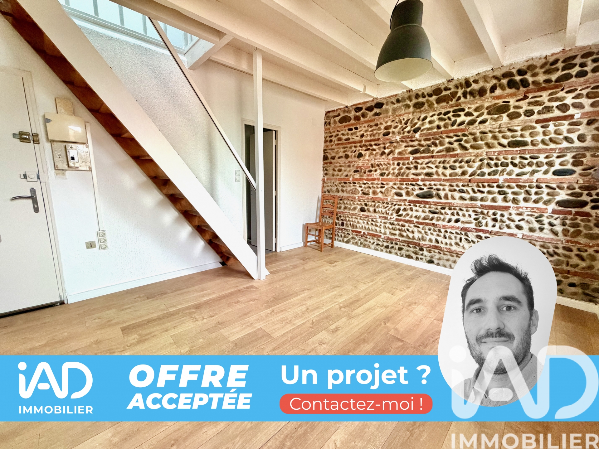 Vente appartement à Toulouse (31200) : appartement 1 pièce 26 m² — 2