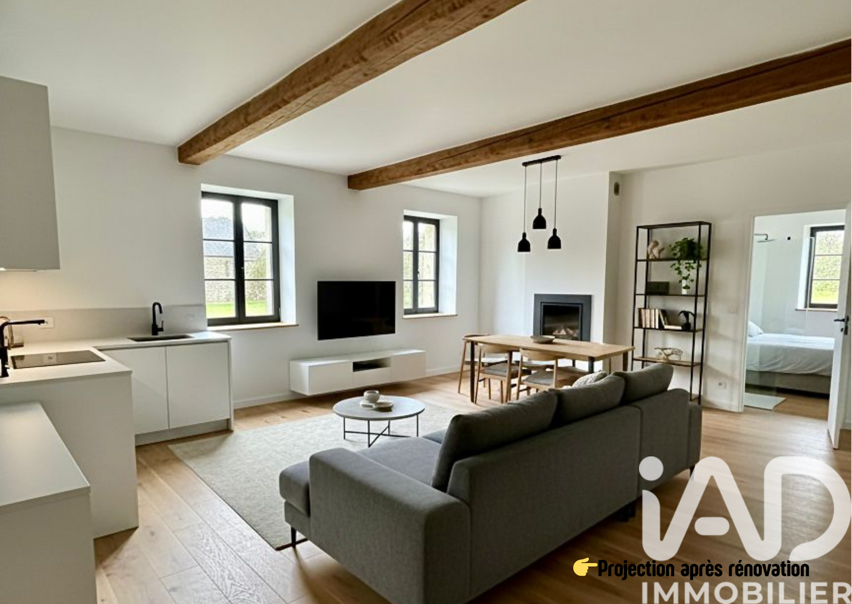 Vente maison à Sévérac (44530) : maison de village 3 pièces 110 m² — 4
