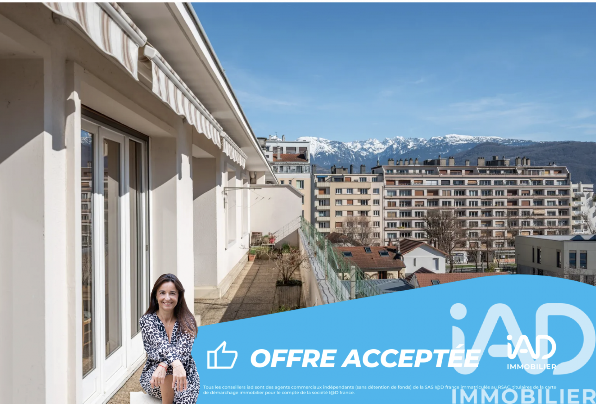 Vente appartement à Grenoble (38100) : appartement 7 pièces 118 m² — 2