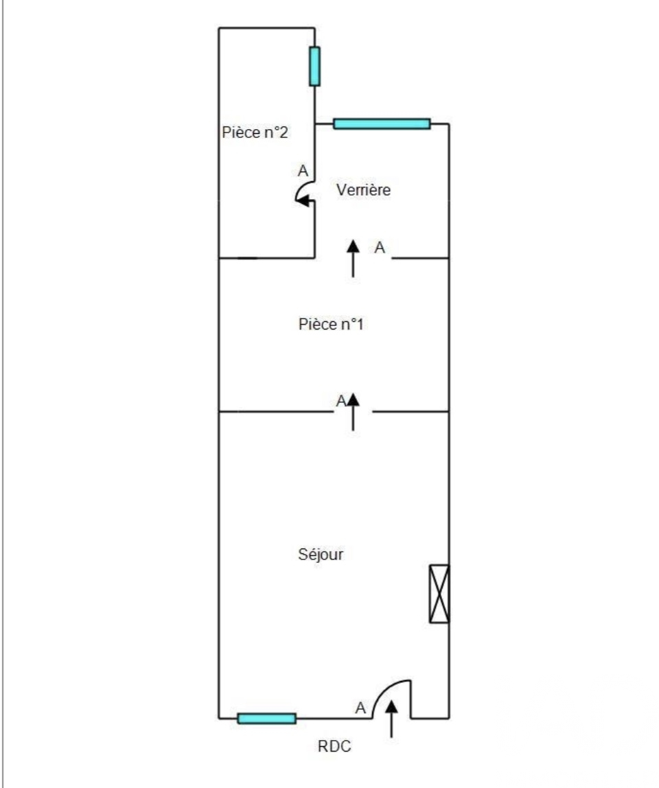 Vente maison à Le Blanc (36300) : maison de ville 3 pièces 45 m² — 22