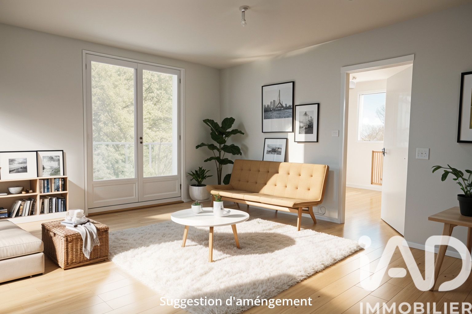Vente appartement à Nantes (44300) : appartement 2 pièces 47 m² - 1966572 — 2
