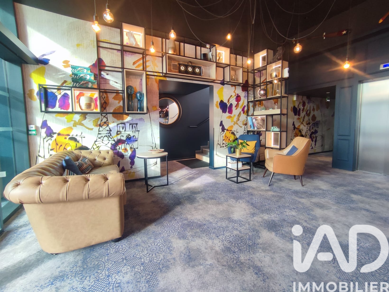 Vente appartement à Paris (75017) : studio 1 pièce 23 m² - 1916867 — 2