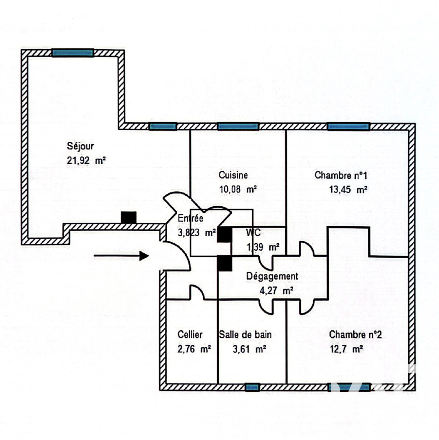 Vente appartement à Villers-Saint-Paul (60870) : appartement 3 pièces 74 m² - 1972929 — 12