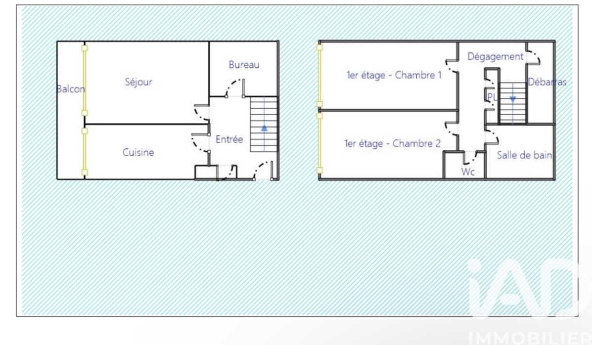 Vente appartement à Bobigny (93000) : duplex 3 pièces 78 m² - 1970889 — 11