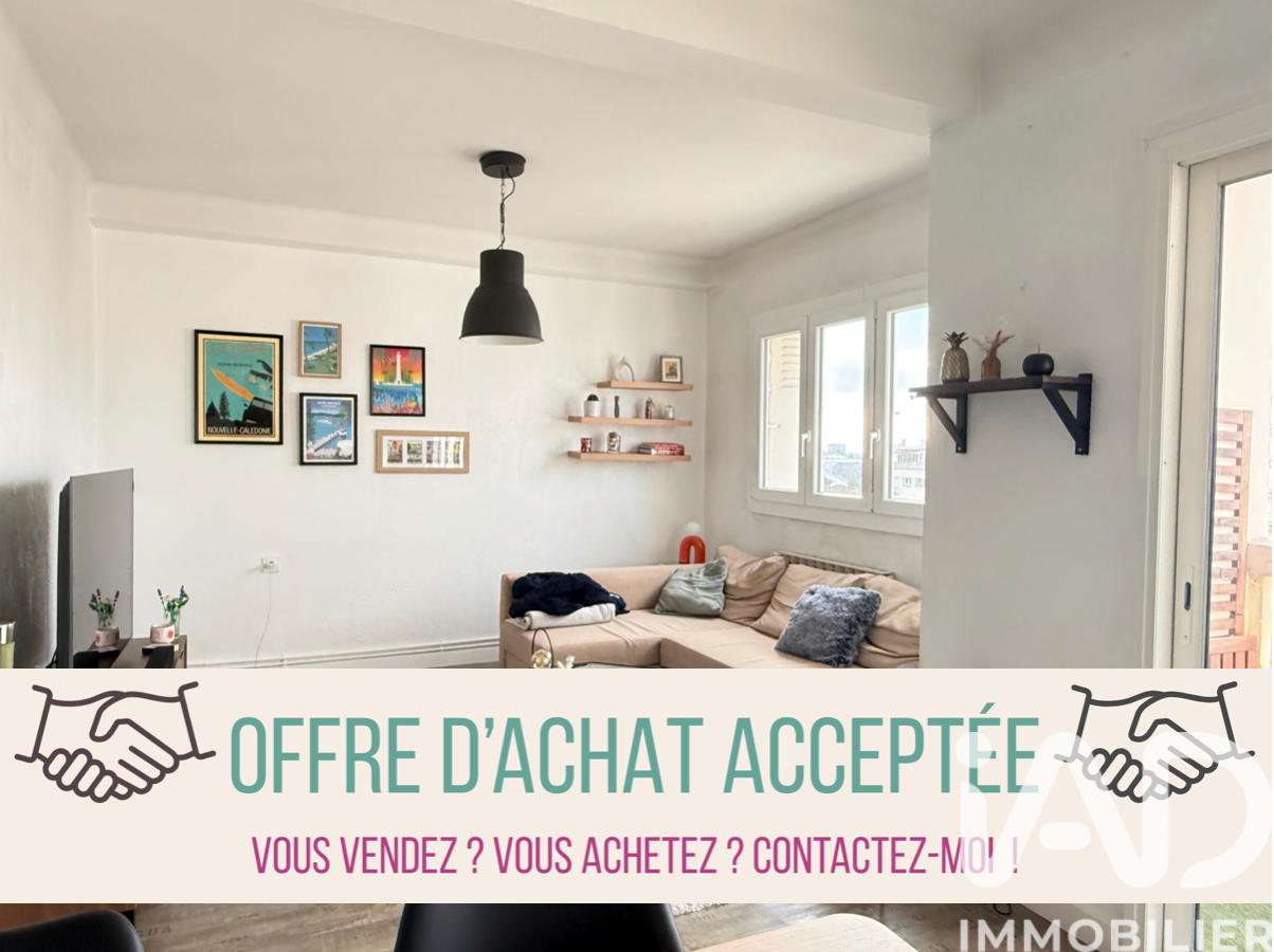Vente appartement à Toulon (83000) : appartement 3 pièces 65 m² — 2
