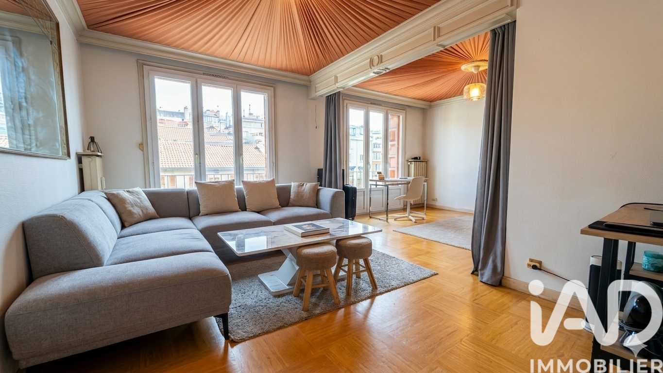 Vente appartement à Saint-Étienne (42100) : appartement 4 pièces 87 m² - 1971161 — 2
