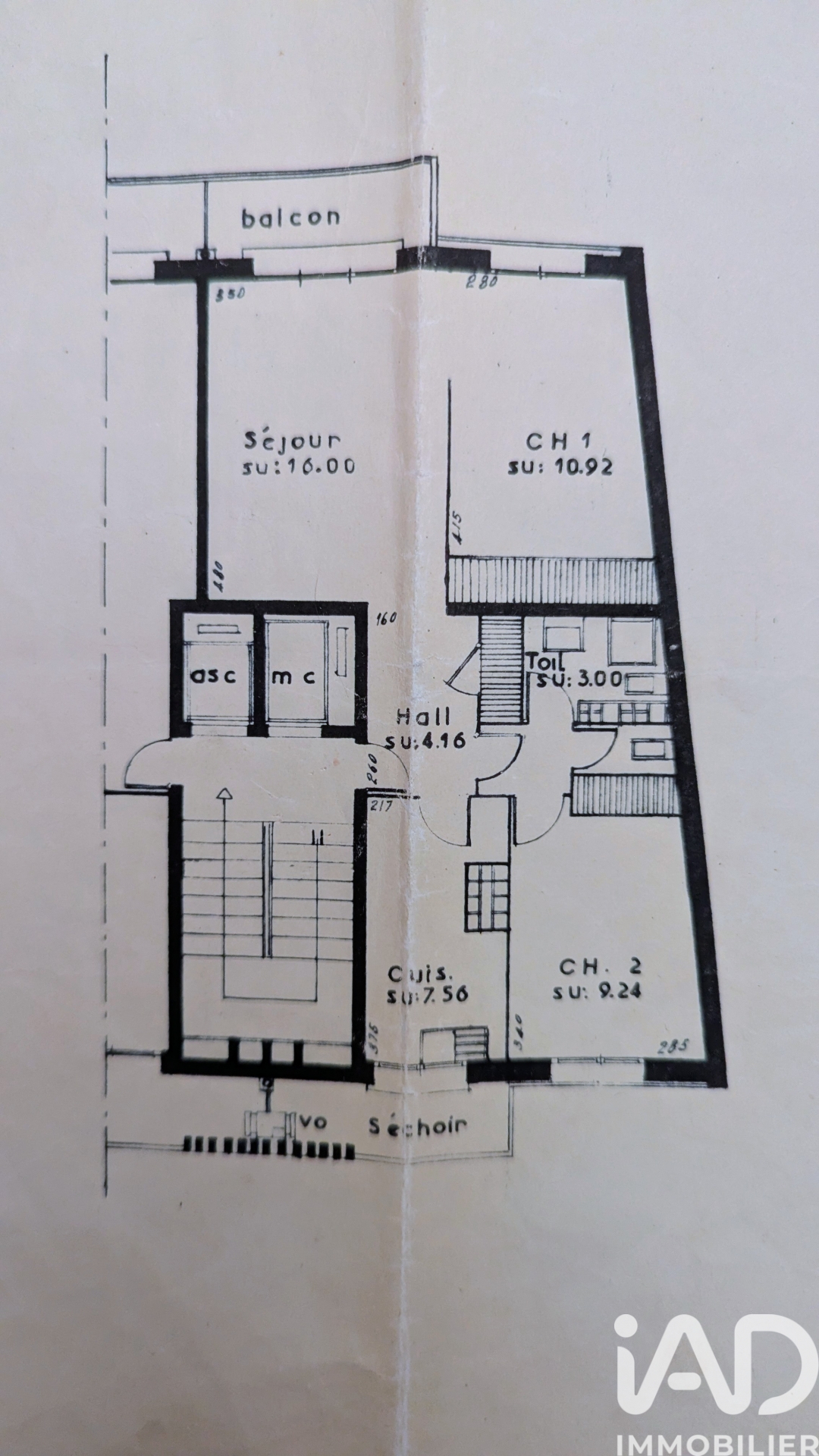 Vente appartement à Marseille (13014) : appartement 3 pièces 60 m² — 10