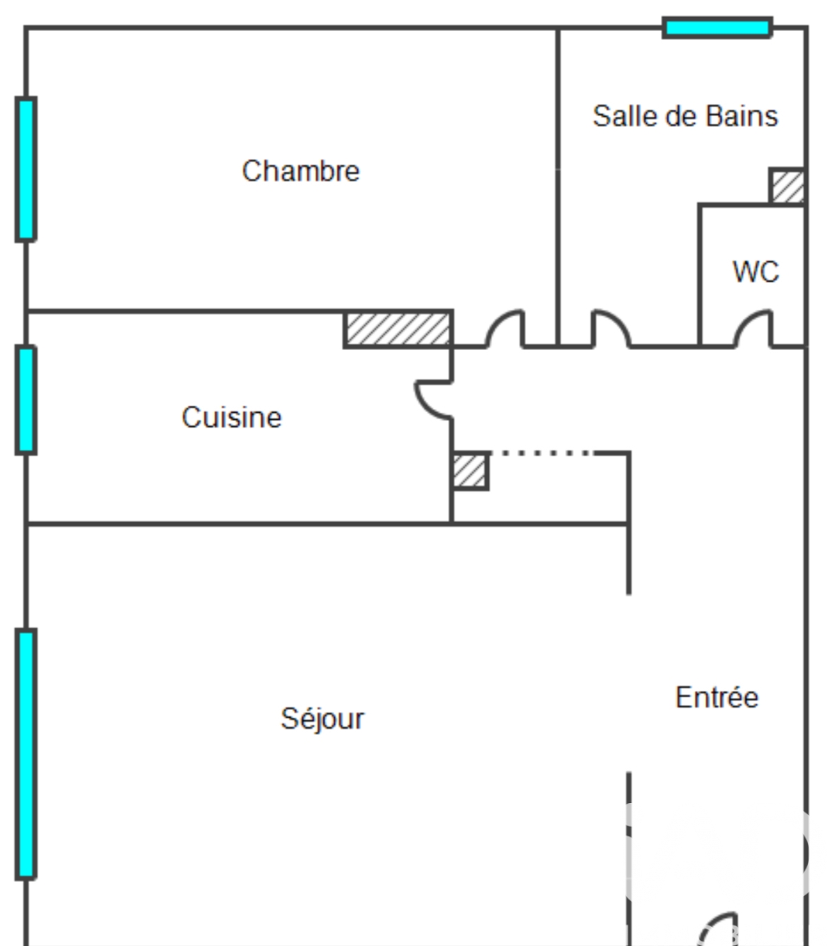 Vente appartement à Le Cannet (06110) : appartement 2 pièces 59 m² — 9