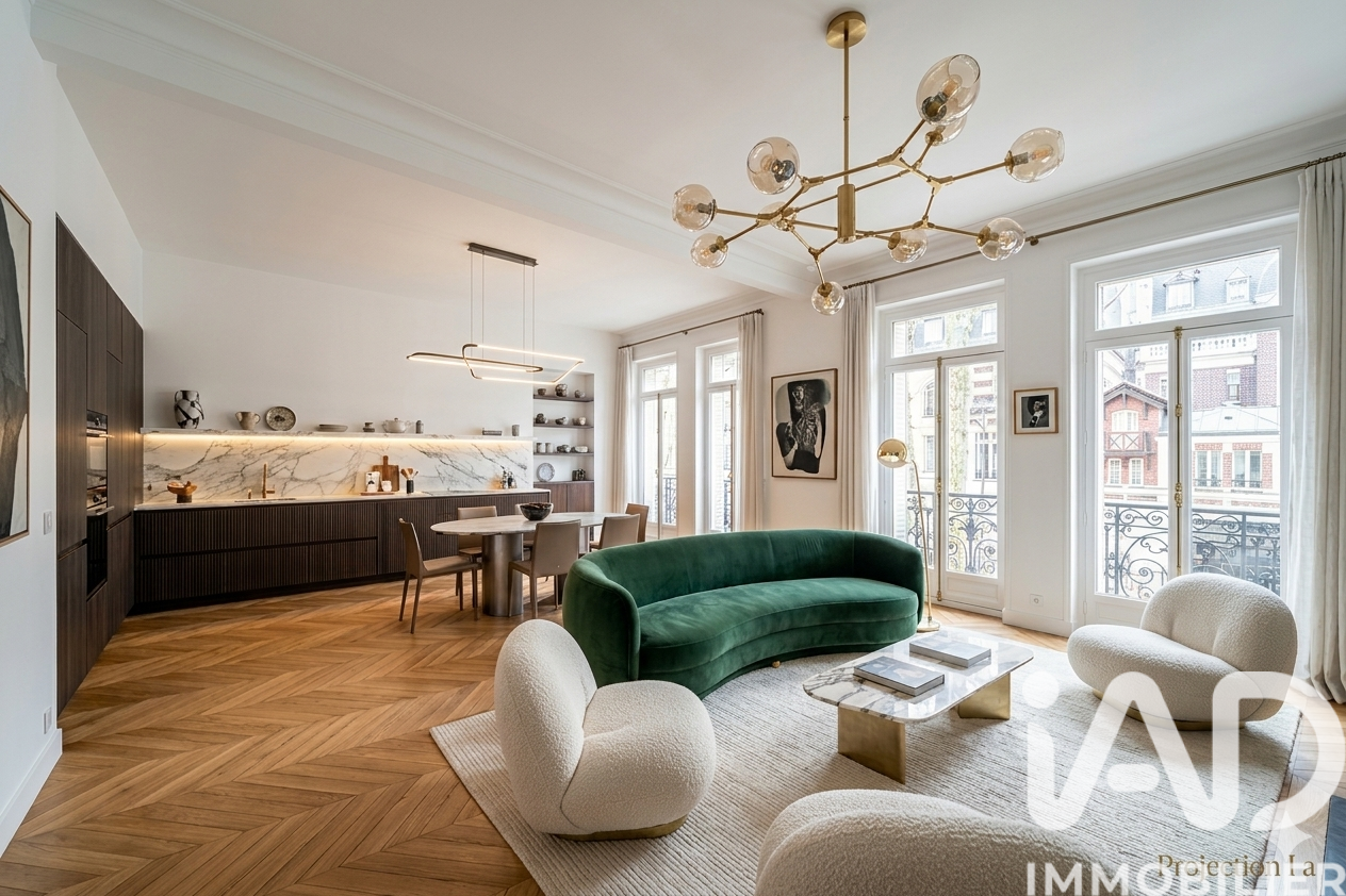 Vente appartement à Paris (75007) : appartement 4 pièces 126 m² - 1971044 — 2