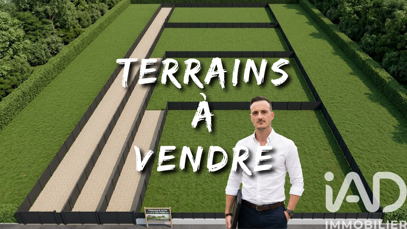 Vente Terrain à bâtir 886 m²