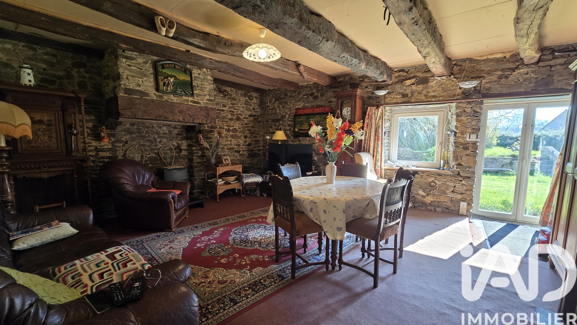 Vente maison à LA BOUSSAC  (35120) : maison 5 pièces 124 m² — 4