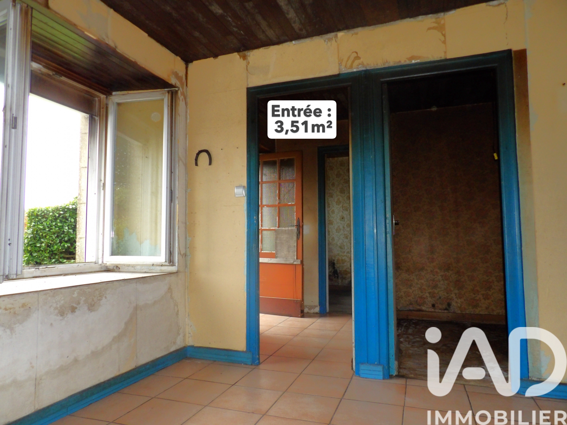 Vente maison à Bourbriac (22390) : longère 3 pièces 36 m² — 7