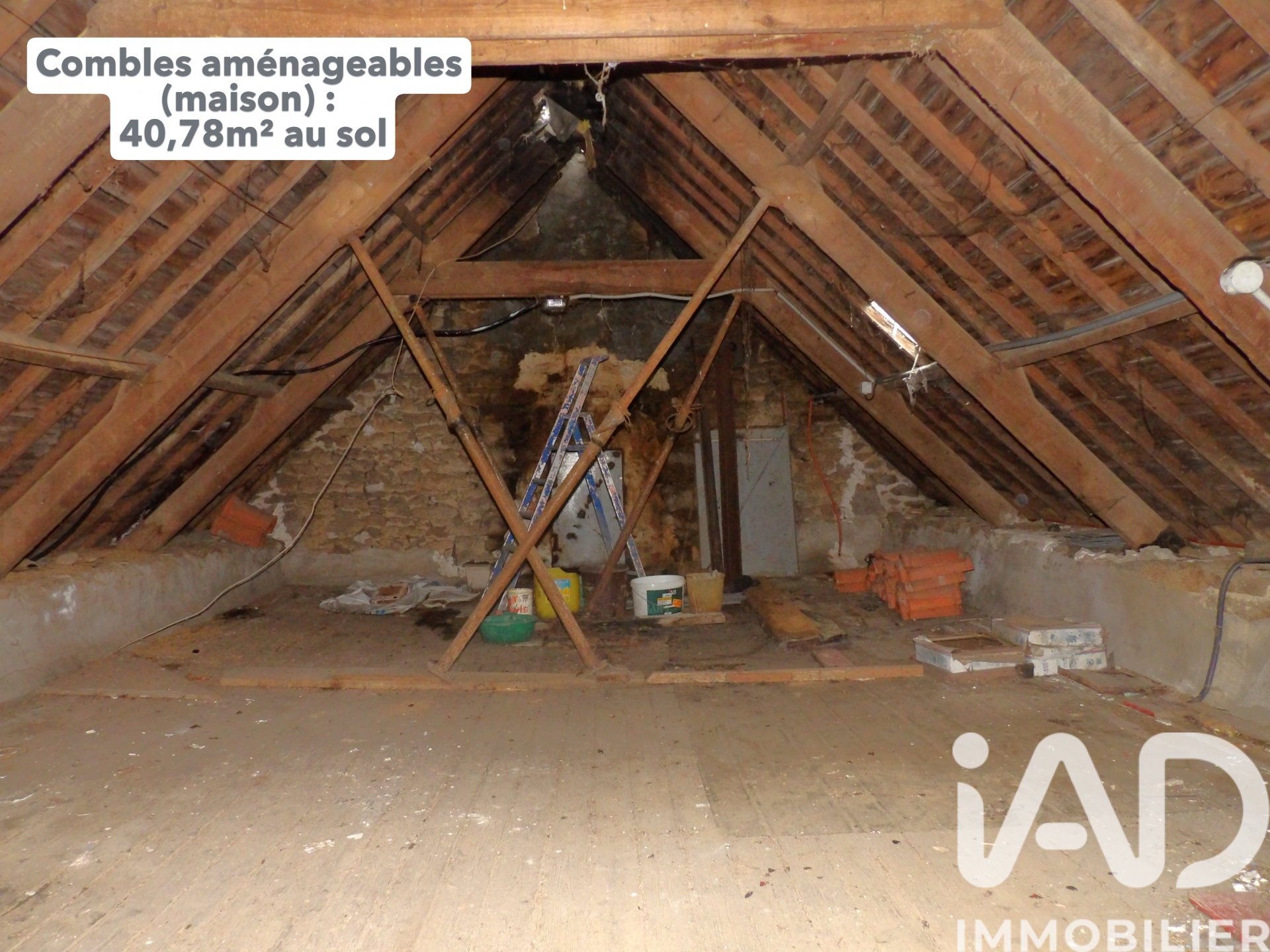 Vente maison à Bourbriac (22390) : longère 3 pièces 36 m² — 10
