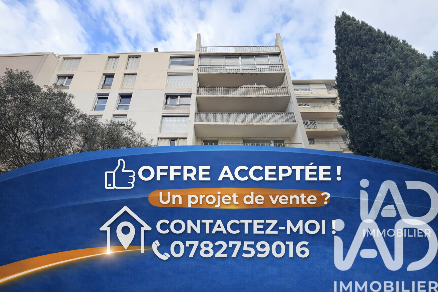 Vente appartement à Montpellier (34080) : appartement 2 pièces 48 m² — 2