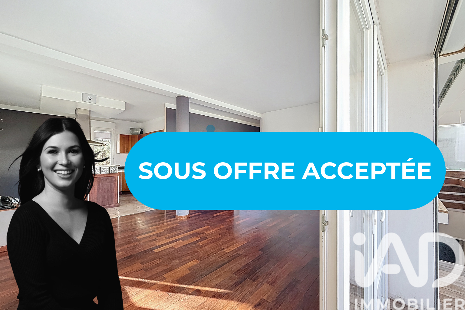 Vente appartement à Toulon (83100) : appartement 3 pièces 90 m² — 2