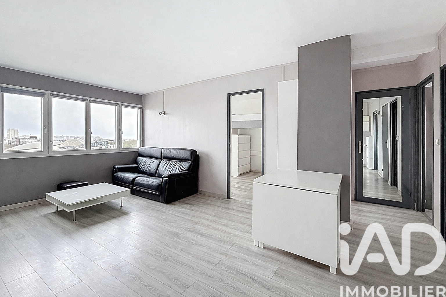Vente appartement à Paris (75019) : appartement 3 pièces 57 m² — 2