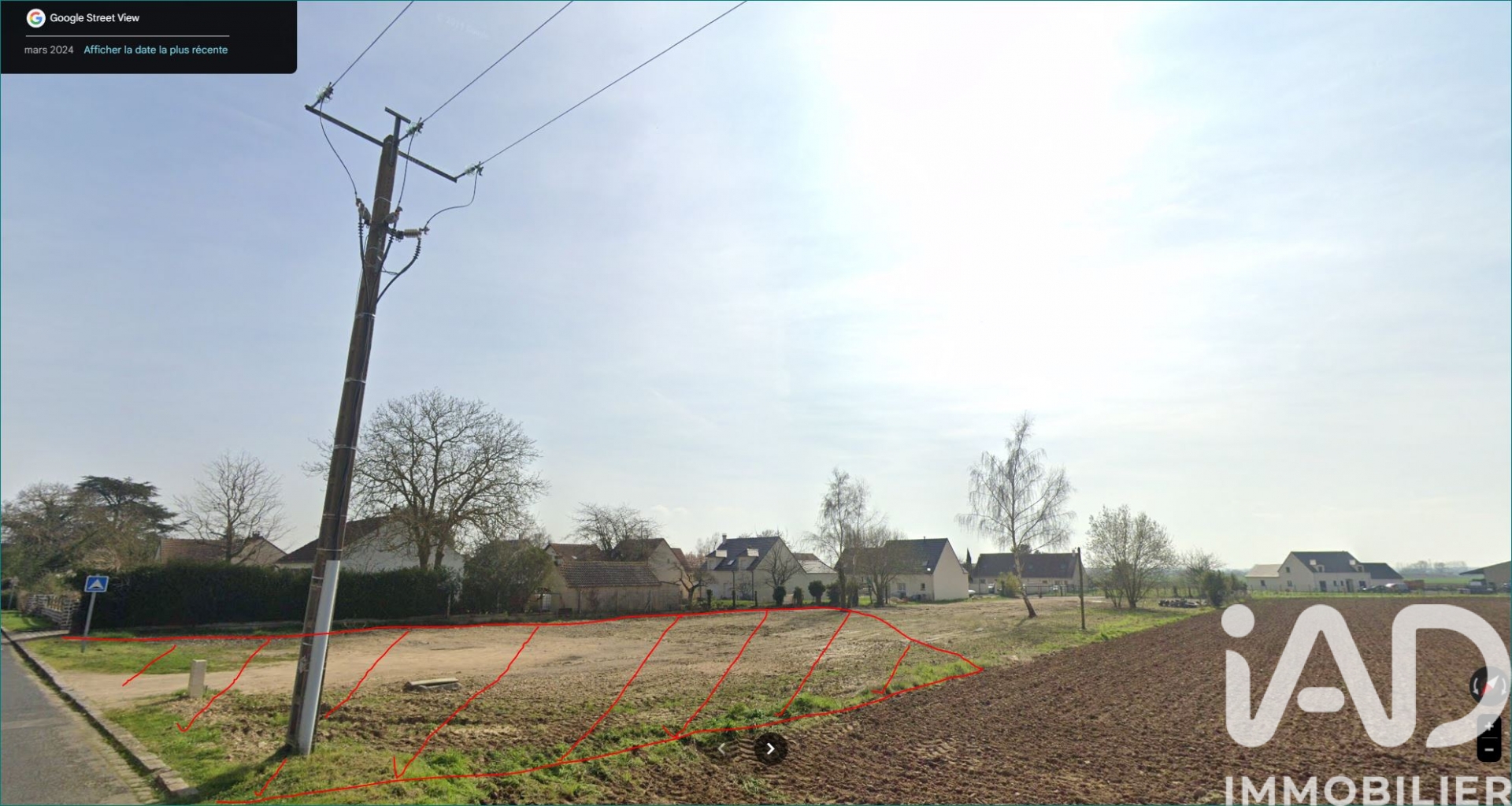 Vente Terrain 706 m²