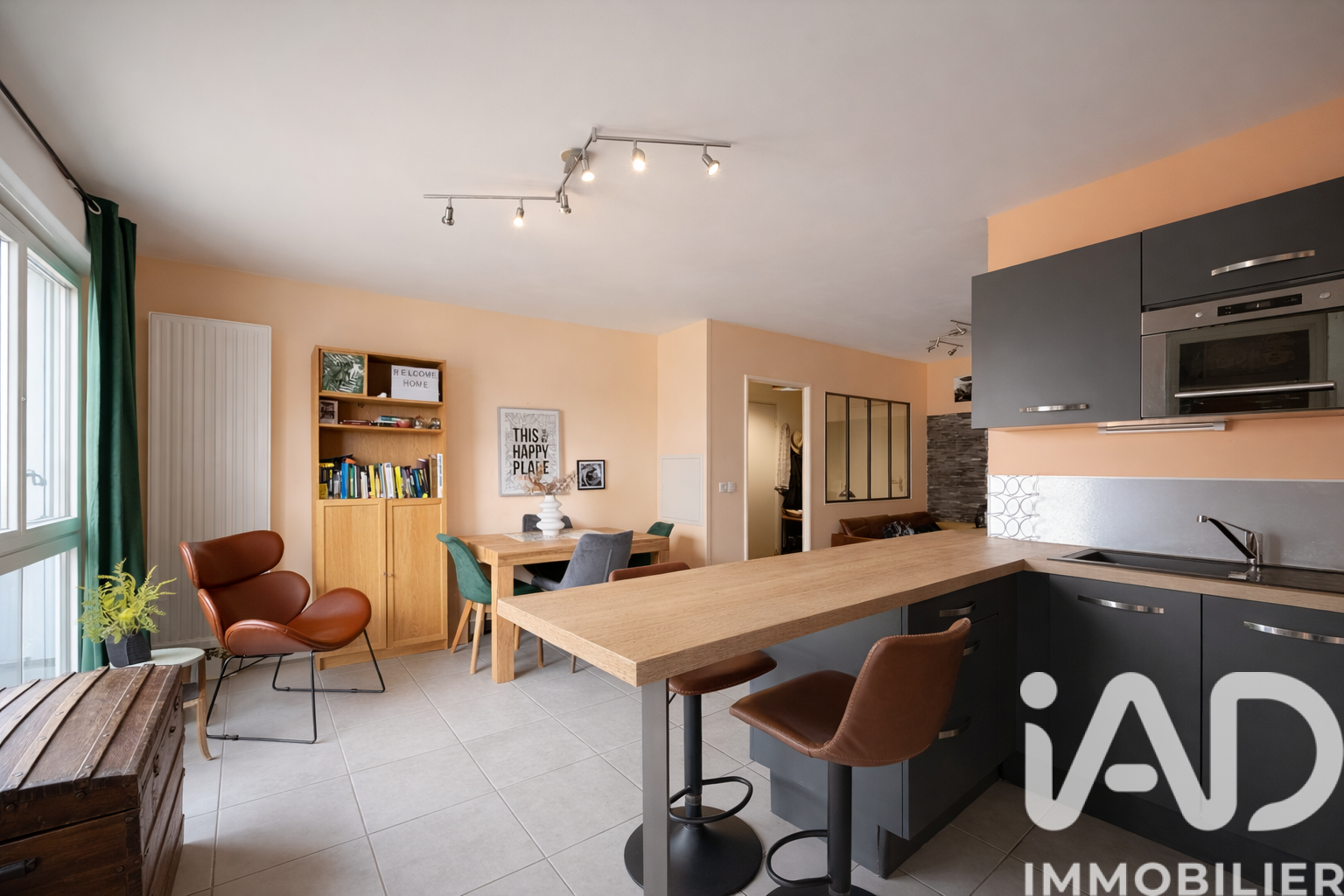 Vente appartement à Marseille (13010) : appartement 2 pièces 46 m² — 2