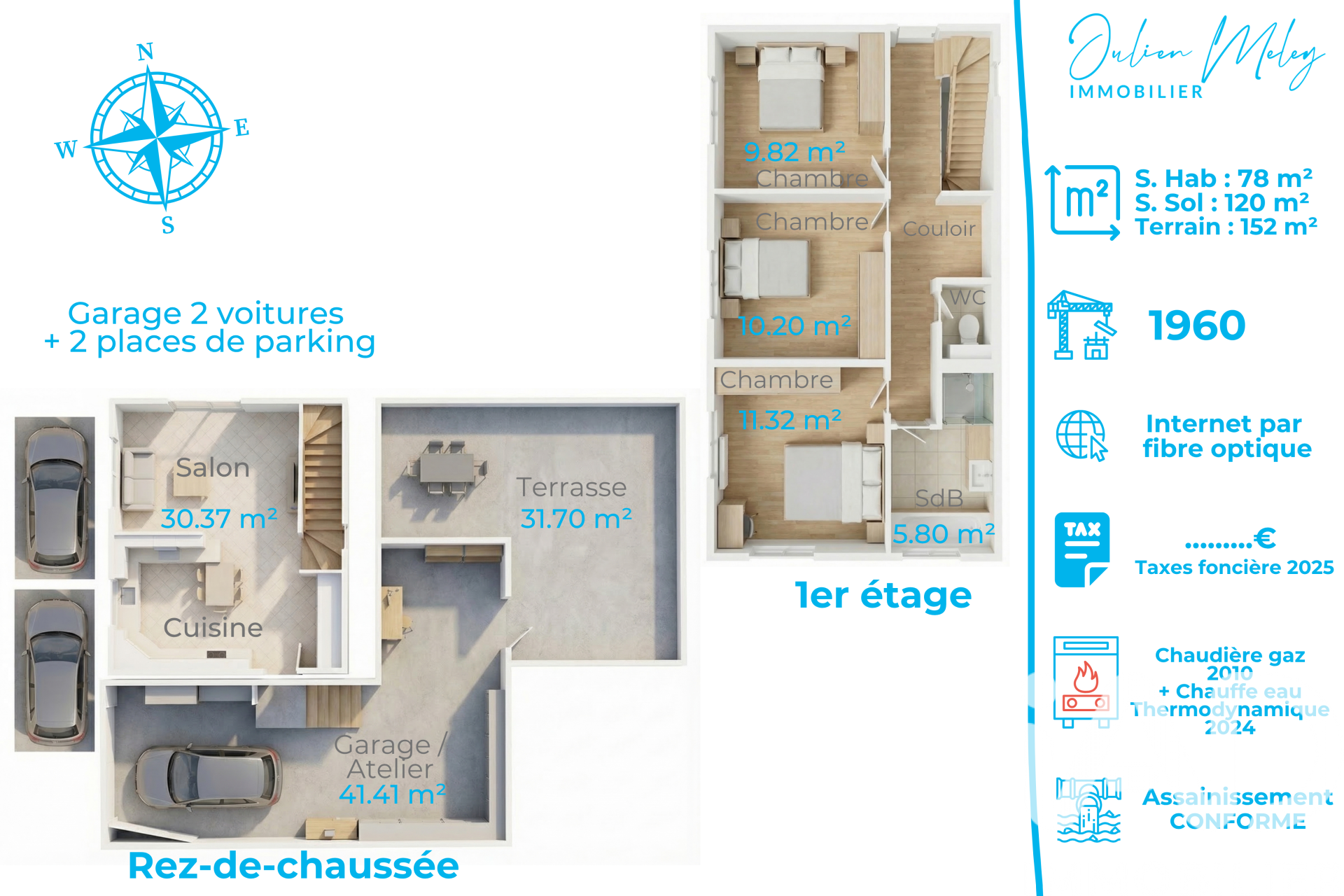 Vente maison à Sainte — 12