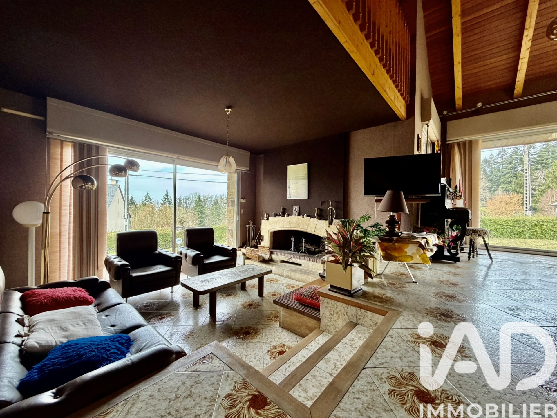 Vente maison à Rieupeyroux (12240) : maison d'architecte 7 pièces 206 m² - 2101421 — 22
