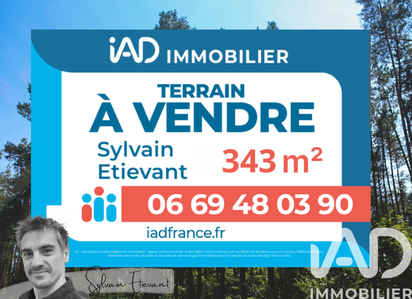 Vente Terrain 343 m²