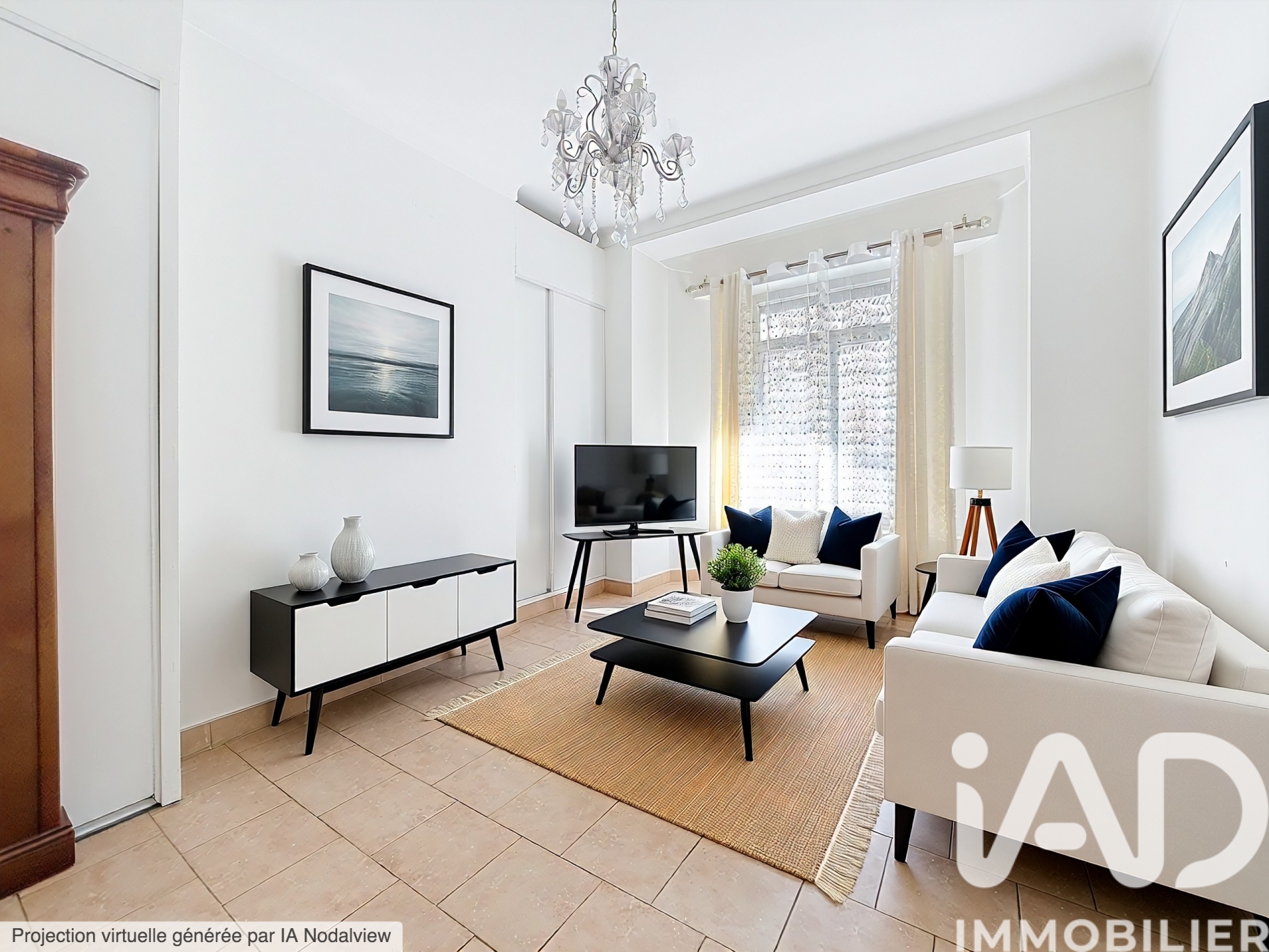 Vente appartement à Marseille (13003) : appartement 2 pièces 48 m² - 1989104 — 2