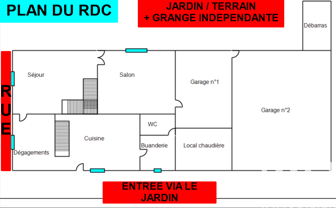 Vente maison à Bourganeuf (23400) : maison de village 8 pièces 156 m² — 4