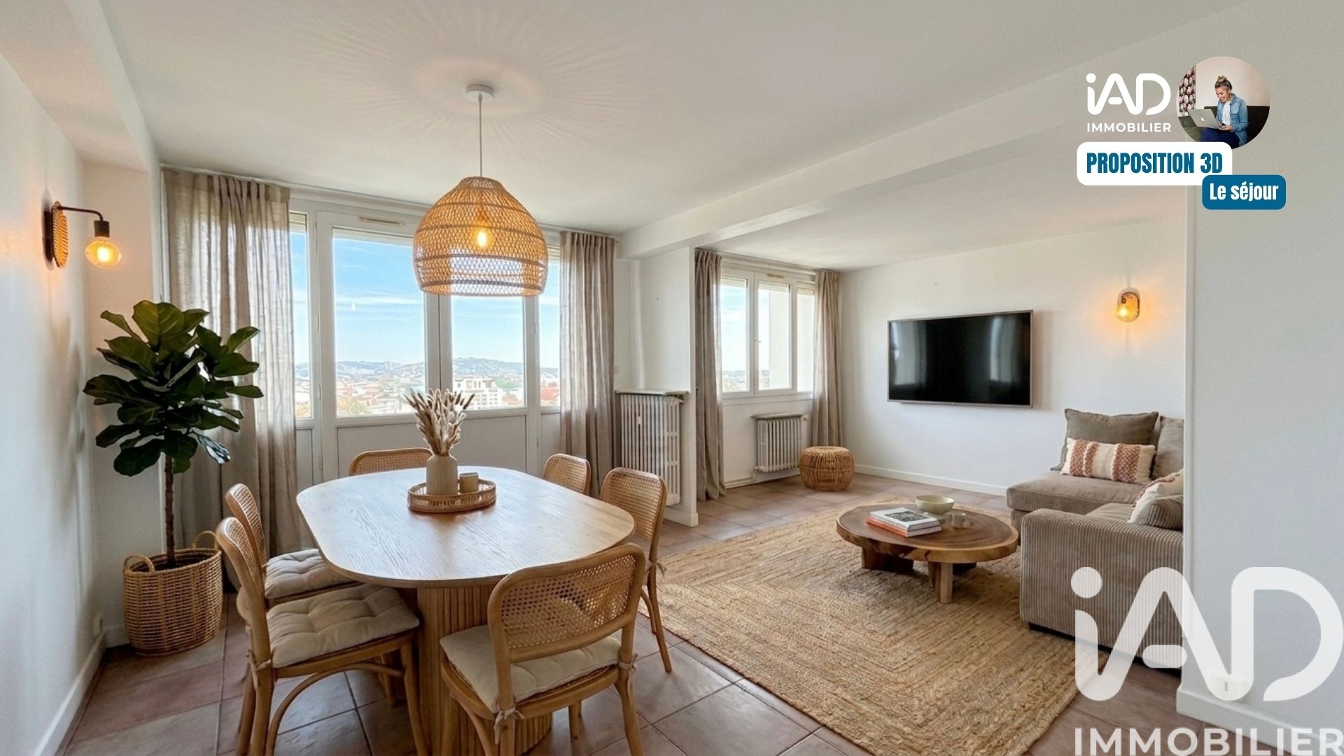 Vente appartement à Saint-Étienne (42100) : appartement 3 pièces 76 m² - 1986024 — 2
