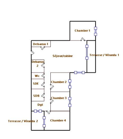 Vente appartement à Draguignan (83300) : appartement 5 pièces 98 m² - 1985095 — 12