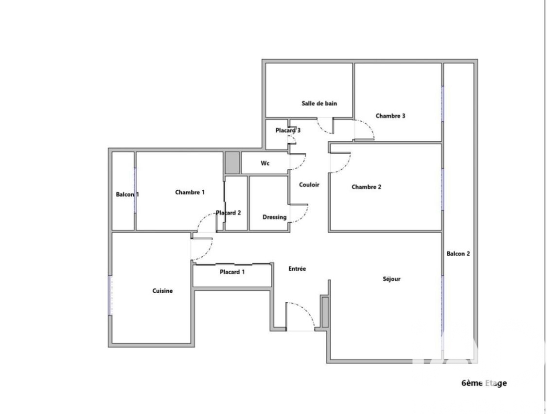 Vente appartement à Rosny-sous-Bois (93110) : appartement 4 pièces 88 m² - 1991150 — 15