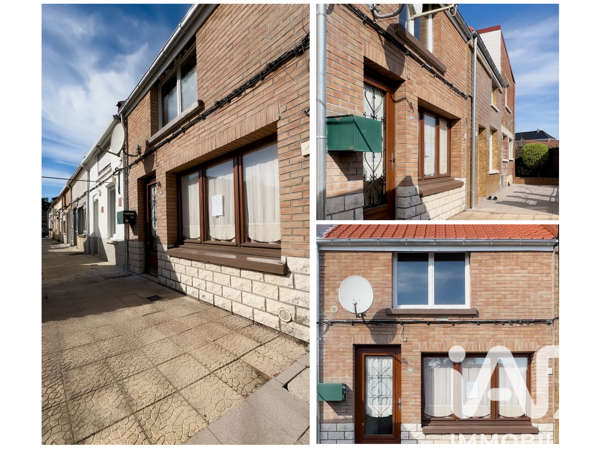 Vente maison à Fenain (59179) : maison 4 pièces 90 m² — 2
